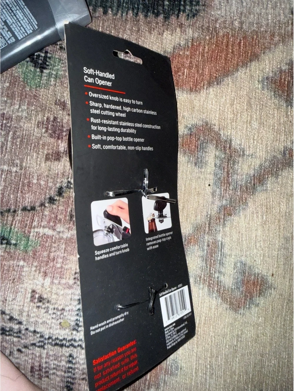 OXO SoftWorks Soft-Handle Can Opener Cushioned non slip